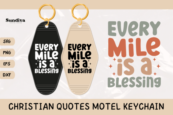 Christian Quote Motel Keychain SVG 29: Graphics for Crafts