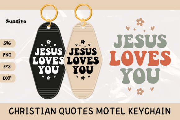 Creative Graphics for Crafts: Reviewing Christian Quote Motel Keychain SVG 14