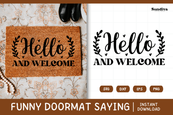 Funny Doormat Quote Rug Mat SVG 18 for Graphics and Crafts