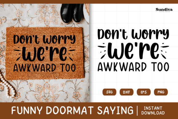 Funny Doormat Quote Rug Mat SVG 22 Graphics and Crafts Review