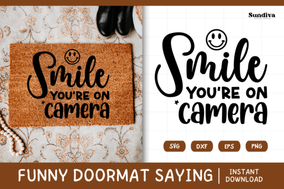 Funny Doormat Quote Rug Mat SVG 4 for Graphics and Crafts